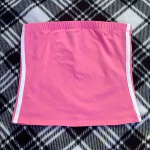 Pink tube top